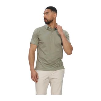 DeSoto Casual Polo Kent 1/2 - Heren - Tops - Groen - Maat: M
