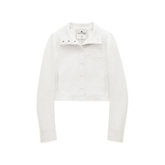 Courr&egrave;ges Chaqueta de vinilo R&eacute;edition - Jackets - Mujer - Blanco - XS