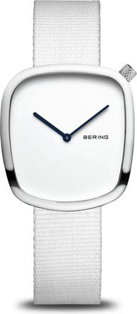 Bering Damesarmbandhorloge Ocean Pebble met gerecycled materiaal 18034-007 - Dames - Horloges - Grijs - ONE Size - Accessoires