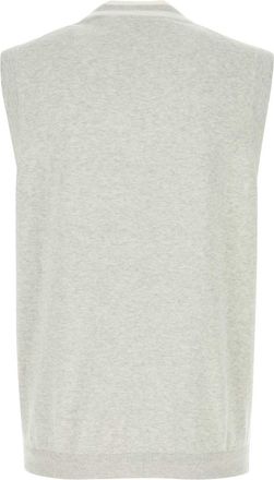 Brunello Cucinelli Mens Vest Gray Cotton Vests