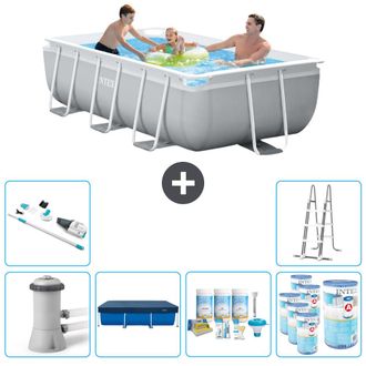 Intex Piscina Prism Frame Rectangular - 300x175x80 Cm - 9-piezas Scb33