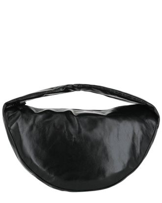 by FAR By FAR Maxi Creased Leather Shoulder Bag