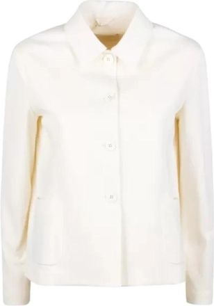 Circolo 1901 Single-breasted Jacket - Dames - Overhemden - Beige - S - Katoen - Overhemden