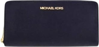 Michael Kors Zwarte Jet Set Travel Portemonnee - Dames - Portefeuilles - Zwart - ONE Size - Leer - Accessoires