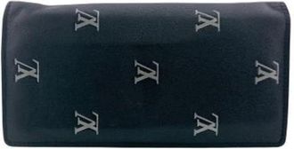 Louis Vuitton Pre-owned Bi-fold Portemonnee - Heren - Vintage Accessoires - Zwart - ONE Size - Leer - Vintage