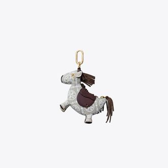Tory Burch Womens Horse Coin Purse Bag Charm, One Size