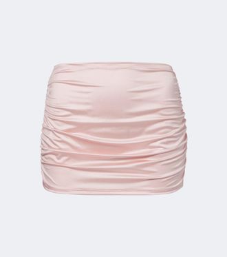 Montce Swim Ruched miniskirt