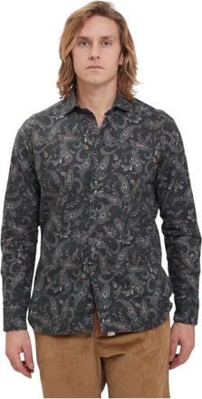 Tintoria Mattei Camicia - Heren - Casual Overhemden - Veelkleurig - L - Overhemden