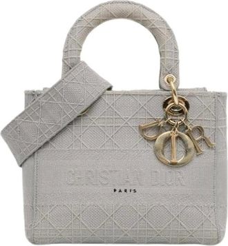 Dior Pre-owned Lady D-Lite Handbag - - Pre-owned - Donna - Grigio - ONE SIZE