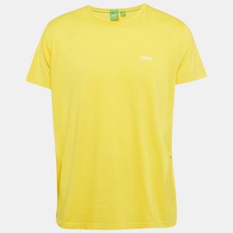 HUGO BOSS Hugo Boss Yellow Jersey Short Sleeve T-Shirt