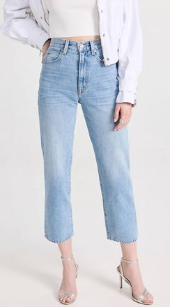 Slvrlake Denim London Crop High Rise Jeans In Far From Home