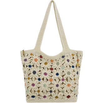 The Sak Crafted Classic Large Carryall in Natural Multi Flower at Nordstrom