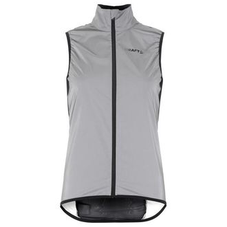 Craft Adv Essence Lumen Wind Vest Velogilet f&uuml;r Damen | grau