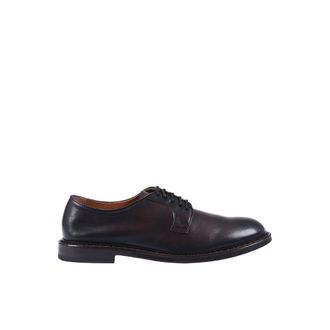 Doucal's Derby Nappato - Heren - Nette schoenen - Bruin - 44 EU - Schoenen