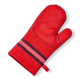 Tag Summer Stripe Silicone Oven Mitt Red Multi Polyester Summer at Nordstrom