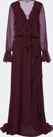 Bananhot Bellen ruffled maxi dress