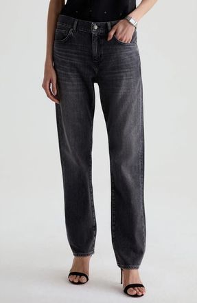 AG - Adriano Goldschmied The Boyfriend High Waist Straight Leg Jeans in Farewell at Nordstrom, Size 32