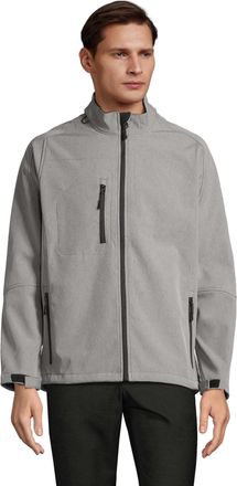 SOLS Heren Relax Soft Shell Jas (Grijze Melange)