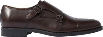 Scarosso Francesco Monk Strap Schoenen - Heren - Nette schoenen - Bruin - 42 EU - Leer - Schoenen
