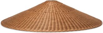 Ferm Living Dou Rattan Lampenschirm, Ø 90 cm, natur