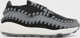 Nike Womens Air Footscape Woven Black Grey - Size UK 5
