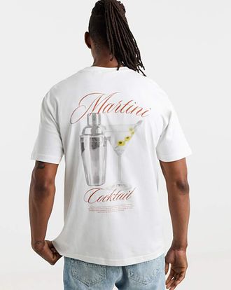 Only & Sons Martini Back Graphic T-Shirt
