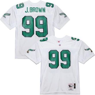 Mitchell & Ness Mens Mitchell & Ness Jerome Brown White Philadelphia Eagles 1991 Authentic Throwback Retired Player Jersey at Nordstrom, Size 40