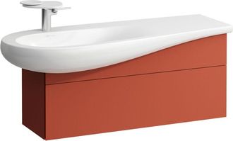 Laufen Laufen - Il Bagno Alessi mueble bajo lavabo, sif&oacute;n a la izquierda