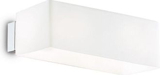 Ideal Lux Lampada da parete box AP2 bianco