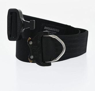 Dsquared2 45mm Solid-Color Technical Fabric Belt size 60