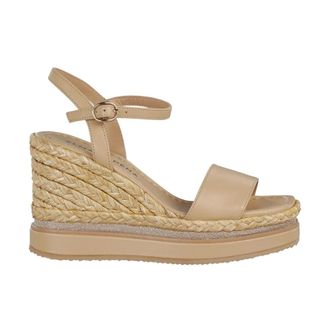 Alma En Pena Wedges, female, Brown, 5 UK, Braided platform wedge