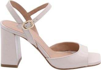 Scapa Ramada Sandaal - Dames - Sandalen met hakken - Beige - 39 EU - Schoenen