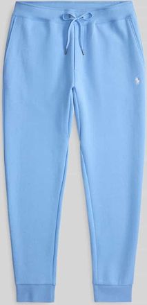 Polo Ralph Lauren Tapered Sweatshorts aus Baumwoll-Mix in Hellblau, Gr&ouml;&szlig;e XXL