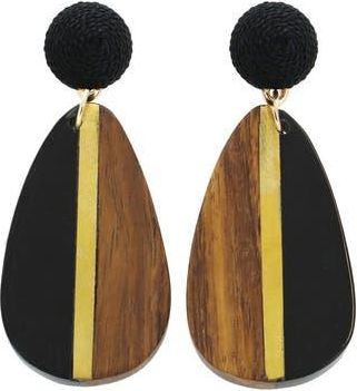Panacea Teardrop Earrings in Black at Nordstrom Rack