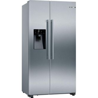 Bosch Serie 6, Side By Side Americano, 178,7 X 90,8 Cm, Acero Cepillado Antihuellas, Kad93aidp