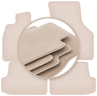 OEM Alfombrillas Premium Beige Para: Audi A3 8v 3 Puertas, Sed&aacute;n, Limusina, Sportback 2012