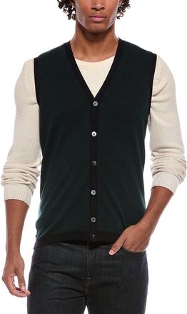 Slowear Slowear Virgin Wool-Blend Cardigan Vest