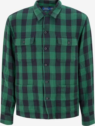 Polo Ralph Lauren Kariertes Hemd mit aufgesetzten Taschen