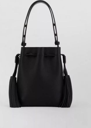 Valentino Garavani vlogo signature leather bucket bag top handle