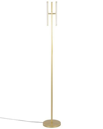 LumiSource Icicle 65In Modern Swivel Floor Lamp