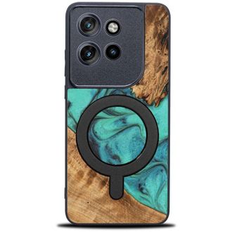 OEM Funda Bewood Unique Para Motorola Edge 50 Neo - Turquesa Con Magsafe