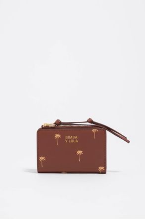 Bimba & Lola Palms Compact Purse in Nut at Nordstrom