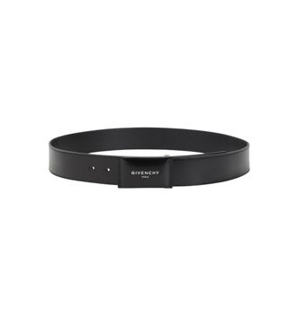 Givenchy Black Logo Buckle Belt