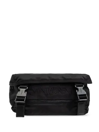 Saint Laurent Canvas heuptas - Zwart