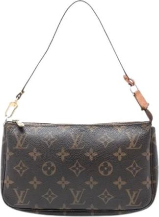 Louis Vuitton Pre-owned Shoulder Bags, female, Brown, Size: ONE SIZE Pre-owned Pochette Accessoires