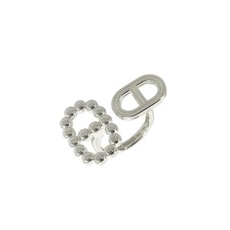 Herm&egrave;s Silver Silver 925 Band Ring (Pre-Owned)