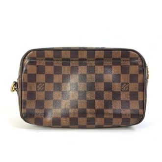 Louis Vuitton Tweedehands Canvas Louis Vuitton tassen - Heren - Pre-owned - Bruin - Maat: ONE Size