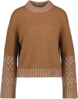 Lu Ren Fw2026A016 Halo - - Knitwear - Donna - Marrone - S