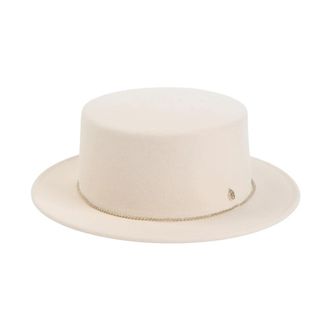 Maison Michel Dames, Accessoires, Beige, Maat: S Katoen