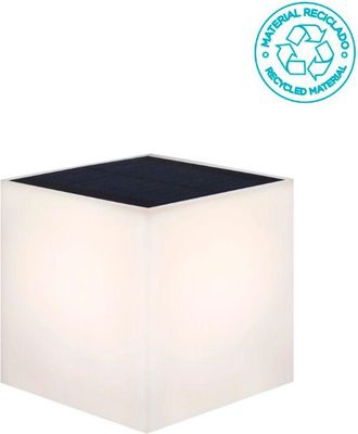 Licht-Trend Licht-trend - Wally Aplique Solar. Dimensiones 18x18x18 Cm. Luz Fr&iacute;a Led. Fabricado En Espa&ntilde;a